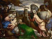 Jacopo Bassano Adoration of the magi painting